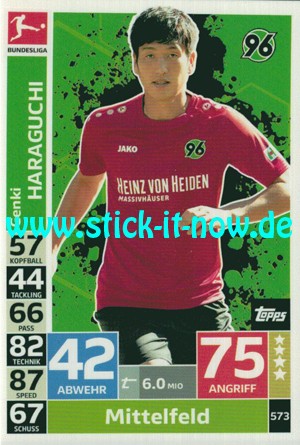Topps Match Attax Bundesliga 18/19 "Extra" - Nr. 573