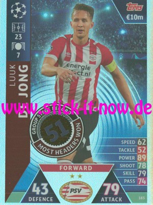 Match Attax CL 18/19 "Road to Madrid" - Nr. 183