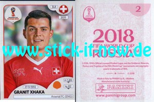 Panini WM 2018 Russland "Sticker" INT/Edition - Nr. 369
