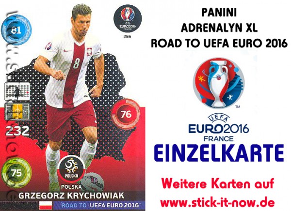 Adrenalyn XL - Road to UEFA Euro 2016 France - Nr. 255