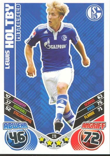 Lewis Holtby - Match Attax 11/12