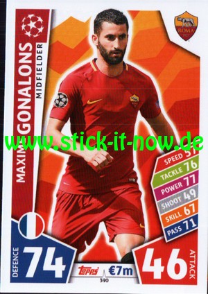 Match Attax Champions League 17/18 - Nr. 390