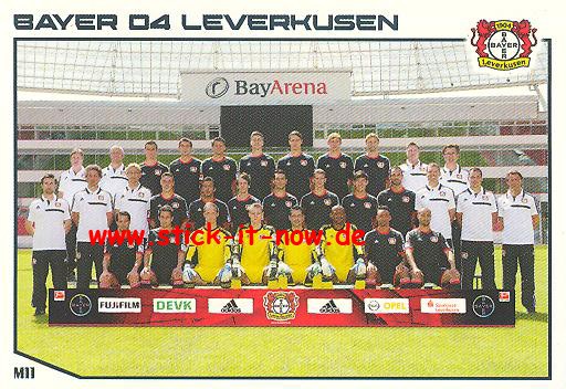Match Attax 13/14 - Bayer Leverkusen - Mannschaftskarte - Nr. M11