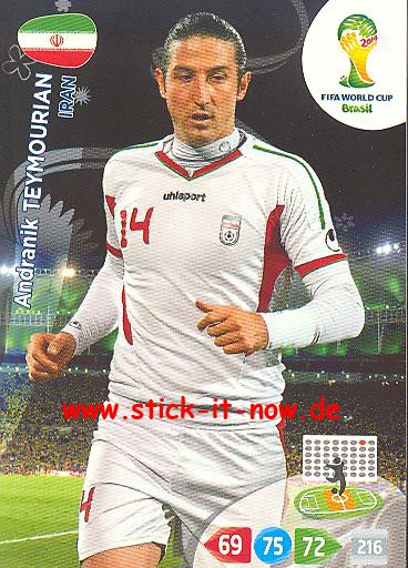 Panini Adrenalyn XL Brasil WM 2014 - Andranik TEYMOURIAN