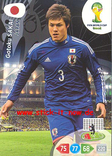 Panini Adrenalyn XL Brasil WM 2014 - Gotoku SAKAI