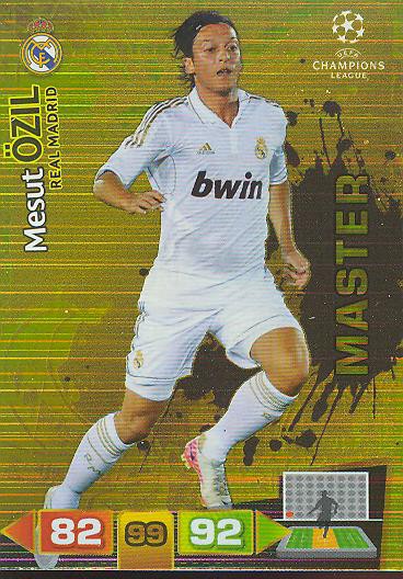 Mesut Özil - Panini Adrenalyn XL CL 11/12 - Master - Real Madrid