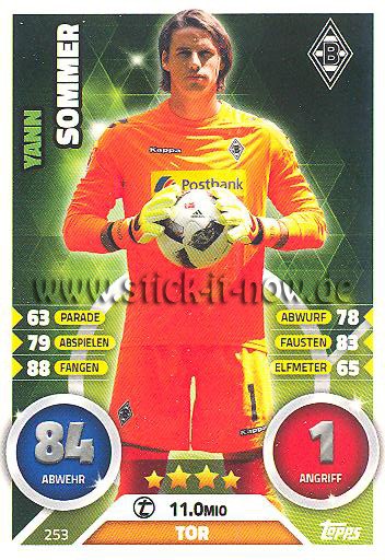 Topps Match Attax Bundesliga 16/17 - Nr. 253