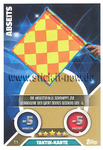 Topps Match Attax Bundesliga 16/17 - Nr. T1