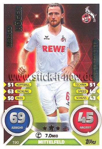 Topps Match Attax Bundesliga 16/17 - Nr. 190