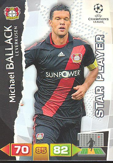 Michael Ballack - Panini Adrenalyn XL CL 11/12 - Bayer 04 Leverkusen - Star Players