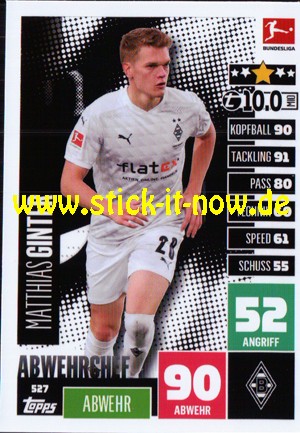Topps Match Attax Bundesliga 2020/21 "Extra" - Nr. 527