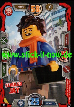 Lego Ninjago Trading Cards - SERIE 3 (2018) - Nr. 31