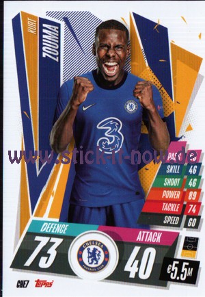 Match Attax Champions League 2020/21 - Nr. CHE 7