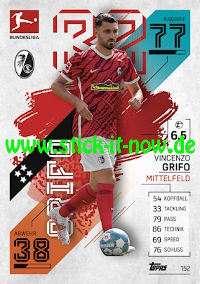 Topps Match Attax Bundesliga 2021/22 - Nr. 152