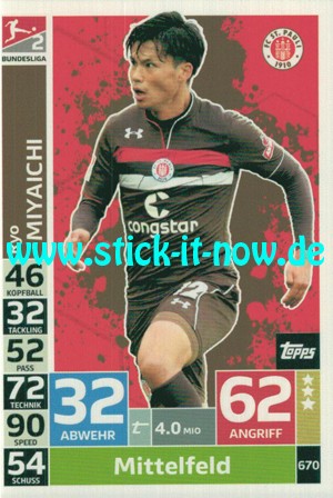 Topps Match Attax Bundesliga 18/19 "Extra" - Nr. 670