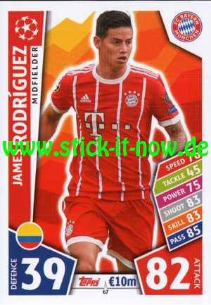 Match Attax Champions League 17/18 - Nr. 67