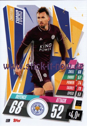 Match Attax Champions League 2020/21 - Nr. LEI 9