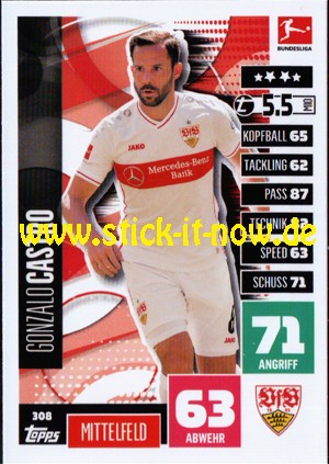 Topps Match Attax Bundesliga 2020/21 - Nr. 308