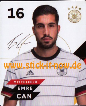 Rewe DFB Sammelkarten EM 2020 - Emre Can - Nr. 16
