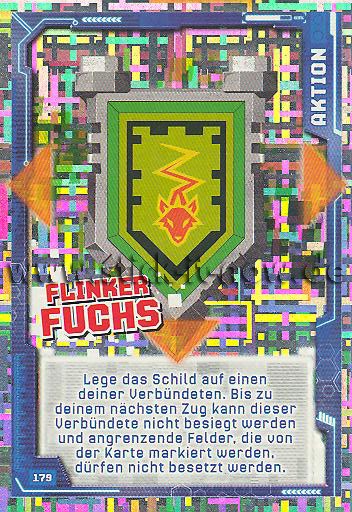 Lego Nexo Knights Trading Cards (2016) - Nr. 179 (Glitzer)