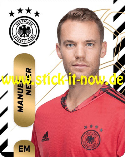 Ferrero Team Sticker EM 2020 (2021) - "Portrait" Nr. 1 ( Neuer )