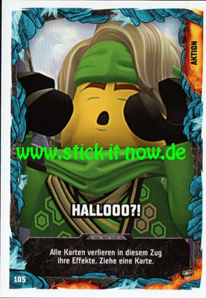 Lego Ninjago Trading Cards - SERIE 6 "Next Level" (2021) - Nr. 105