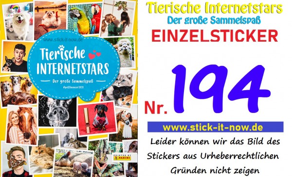 Tierische Internetstars (2021) - Nr. 194 (Glitzer)