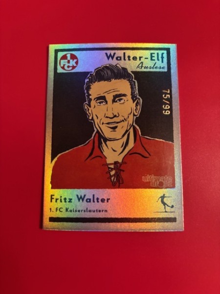 125 Jahre 1. FC Kaiserslautern (2025) - Walter-Elf - Fritz Walter