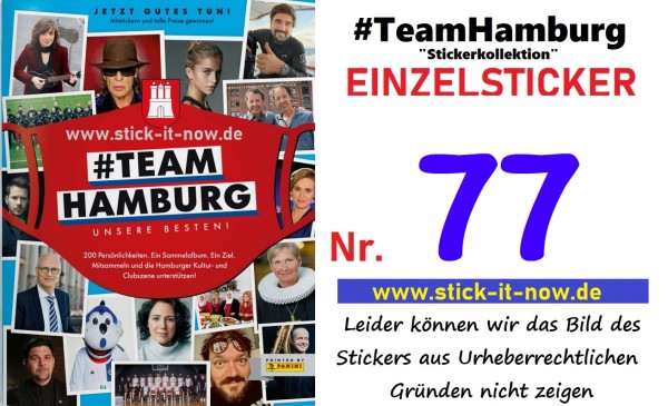 #TeamHamburg "Sticker" (2021) - Nr. 77