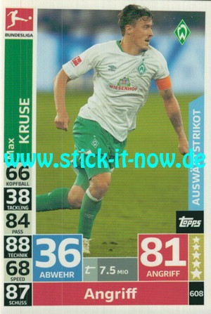 Topps Match Attax Bundesliga 18/19 "Extra" - Nr. 608