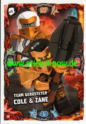 Lego Ninjago Trading Cards - SERIE 6 "Next Level" (2021) - Nr. 28