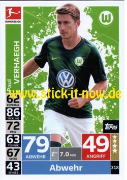 Topps Match Attax Bundesliga 18/19 - Nr. 318