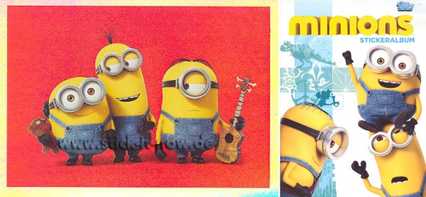 Minions Sticker (2015) - Nr. 138