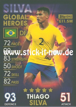 Topps Match Attax 101 (2019) - Nr. HG2 (Global Heroes)