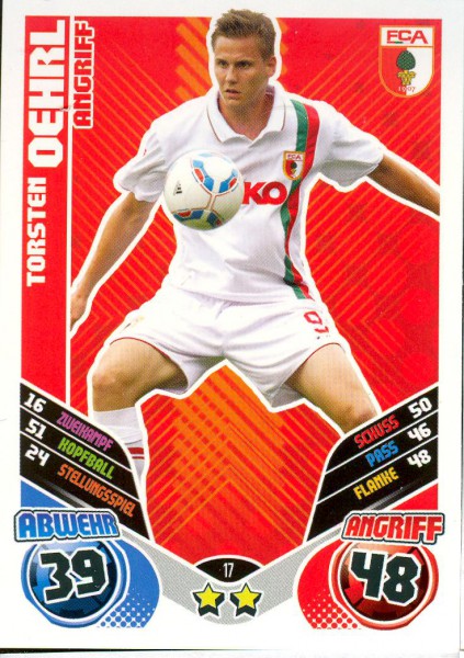 Torsten Oehrl - Match Attax 11/12