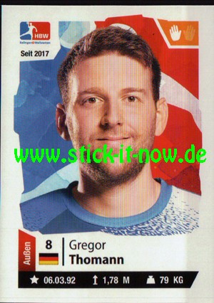 LIQUI MOLY Handball Bundesliga "Sticker" 21/22 - Nr. 266