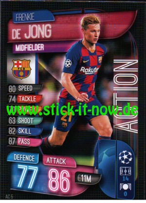 Match Attax Champions League 2019/20 "Extra" - Nr. AC 5
