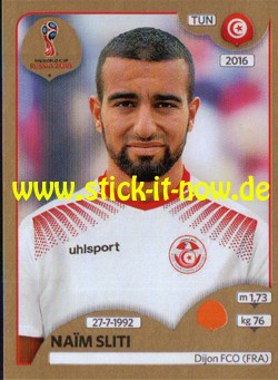 Panini WM 2018 Russland "Gold Edition" - Nr. 568