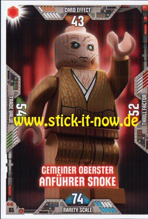 Lego Star Wars Trading Card Collection 2 (2019) - Nr. 85