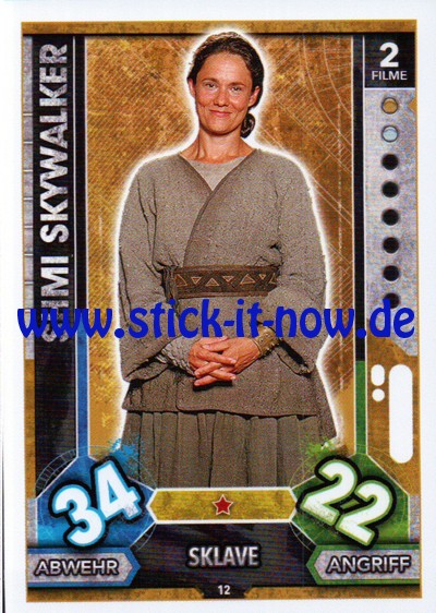 Topps Star Wars FORCE ATTAX UNIVERSE (2017) - Nr. 12