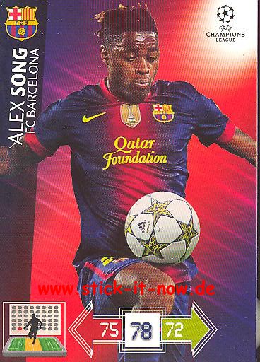 Panini Adrenalyn XL CL 12/13 - FC Barcelona - Alex Song