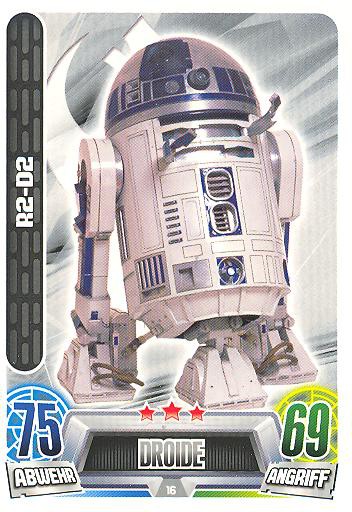 Force Attax Movie Collection - Serie 2 - R2-D2 - Nr. 16
