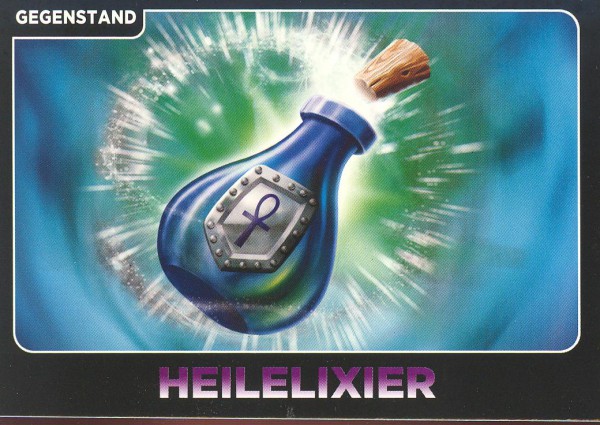 Skylanders Giants - Magischer Gegenstand / Ort-Karten - HEILELIXIER - Nr. 70
