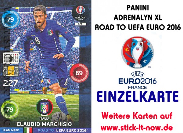 Adrenalyn XL - Road to UEFA Euro 2016 France - Nr. 121
