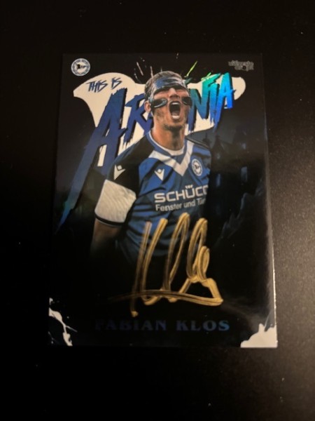 This is Arminia (2025) - On-Card Signature - Fabian Klos 057/180