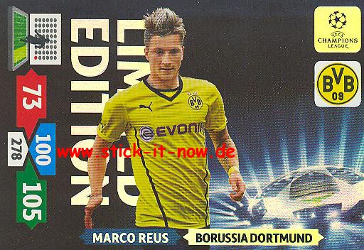 Panini Adrenalyn XL CL 13/14 - MARCO REUS - Limited Edition