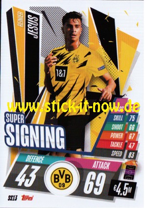 Match Attax Champions League 2020/21 "Update" - Nr. SS 13