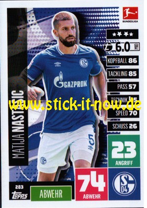 Topps Match Attax Bundesliga 2020/21 - Nr. 283