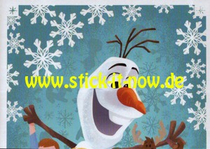 Disney Sticker 104 Olaf taut auf Die Eiskönigin 