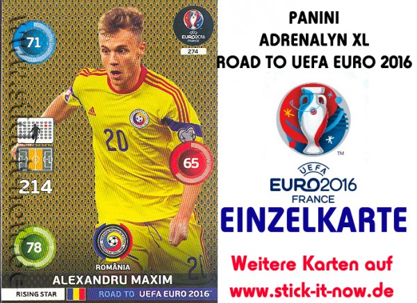 Adrenalyn XL - Road to UEFA Euro 2016 France - Nr. 274